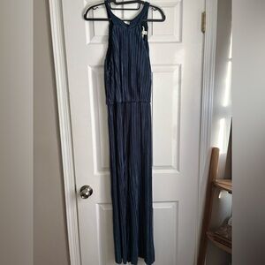 Miami Midnight Blue Jumpsuit